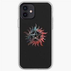 Supernatural Cases - Supernatural Anti Possession Tattoo: Red Galaxy iPhone Soft Case