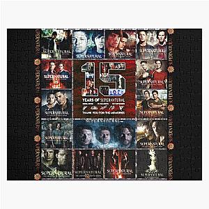 Supernatural Puzzles - Supernatural 15 Seasons Jigsaw Puzzle