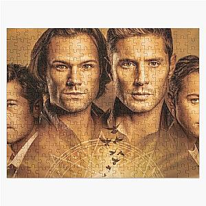 Supernatural Puzzles - Supernatural Season 15 promo shot merchandise Jigsaw Puzzle
