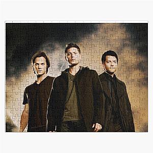 Supernatural Puzzles - Sam, Dean, and Cas Jigsaw Puzzle