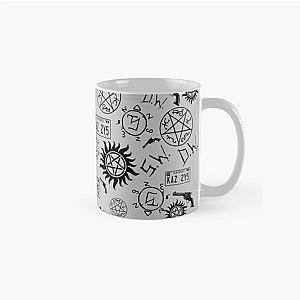 Supernatural Mugs - Supernatural Symbols Classic Mug