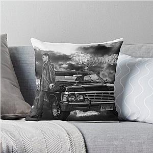 Supernatural Pillows Cover - Dean Winchester, Chevy Impala Throw Pillow Cover