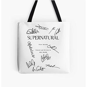 Supernatural Bags - Supernatural All Over Print Tote Bag