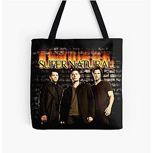 Supernatural Bags - Supernatural All Over Print Tote Bag