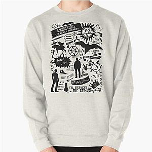 Supernatural Sweatshirts - Supernatural items Pullover Sweatshirt