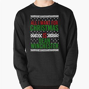Supernatural Sweatshirts - All I Want For Christmas (Dean Winchester) Pullover Sweatshirt