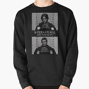 Supernatural Sweatshirts - Supernatural Mugshot's Pullover Sweatshirt