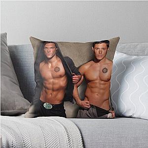 Supernatural Pillows Cover - Supernatural Sam & Dean Throw Pillow Cover