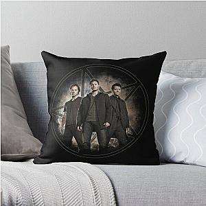 Supernatural Pillows Cover - Supernatural Trio Throw Pillow Cover