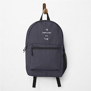 Supernatural Backpacks - My "people skills" are "rusty", Castiel Supernatural Backpack