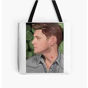 Supernatural Bags - Dean Winchester Portrait All Over Print Tote Bag