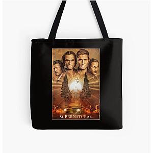 Supernatural Bags - Supernatural Season 15 All Over Print Tote Bag