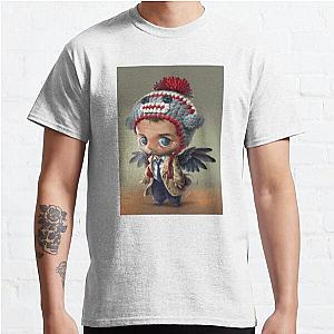 Supernatural T-Shirts - Castiel with Monkey hat Classic T-Shirt