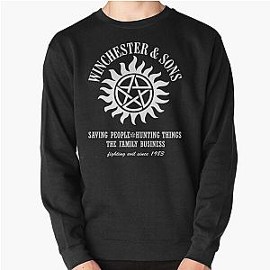 Supernatural Sweatshirts - SUPERNATURAL WINCHESTER & SONS t-sHIRT Pullover Sweatshirt