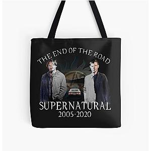 Supernatural Bags - Supernatural End of The Road All Over Print Tote Bag
