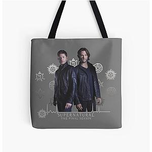 Supernatural Bags - Supernatural Final Season  All Over Print Tote Bag