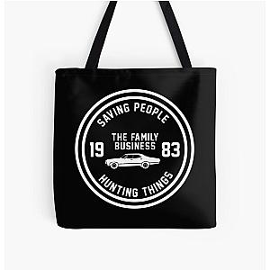 Supernatural Bags - Supernatural The Family Business All Over Print Tote Bag