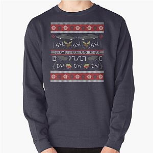Supernatural Sweatshirts - Merry Supernatural Christmas Pullover Sweatshirt