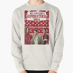 Supernatural Sweatshirts - Supernatural Christmas Pullover Sweatshirt