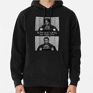 Supernatural Hoodies - Supernatural Mugshot's Pullover Hoodie