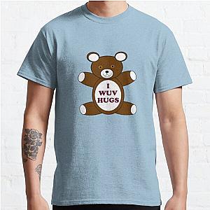Supernatural T-Shirts - Supernatural 'I Wuv Hugs' Classic T-Shirt