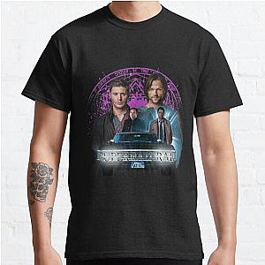 Supernatural T-Shirts - Supernatural The Roads Journey Classic T-Shirt
