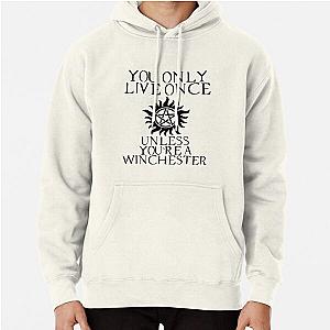 Supernatural Hoodies - Supernatural You Only Live Once Pullover Hoodie