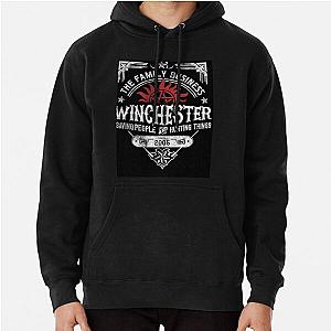 Supernatural Hoodies - The Family Business Winchester Saving People and Hunting Things Pullover Hoodie