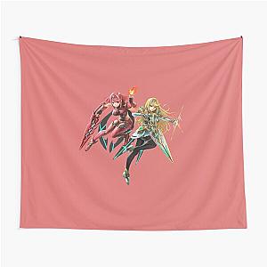 Pyra & Mythra Smash Ultimate Artwork Tapestry