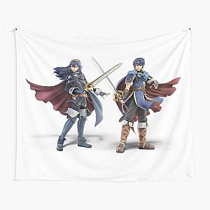 Marth and Lucina - Super Smash Tapestry