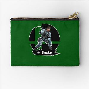 Super Smash B R O S Ultimate 31 Snake Classic  Zipper Pouch