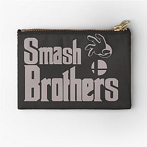 Super Smash Brothers The Godfather Mashup Zipper Pouch