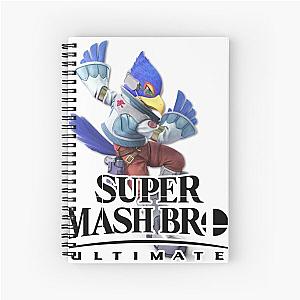 Super Smash Ultimate Falco Spiral Notebook