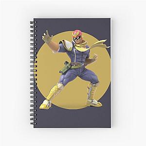 Active Fighting Mysterious Racers Super Smash Ultimateretro Wave Spiral Notebook