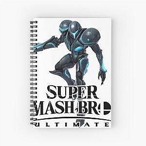 Super Smash Ultimate Dark Samus Spiral Notebook