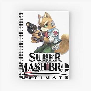 Super Smash Ultimate Fox Spiral Notebook