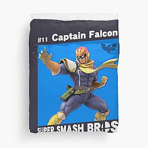 Bright Famous Hunters Fight Smash Bros Ultimate - 11 Captain Falcon Gifts For Fan Duvet Cover