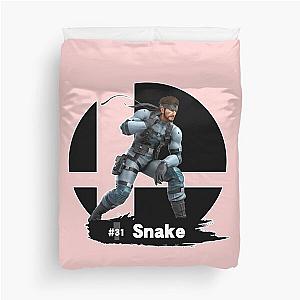 Super, Smash, B, R, O, S, Ultimate, 31, Snake, Classic Duvet Cover