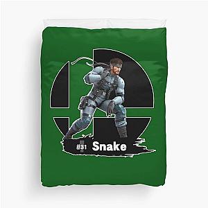 Super Smash B R O S Ultimate 31 Snake Classic  Duvet Cover