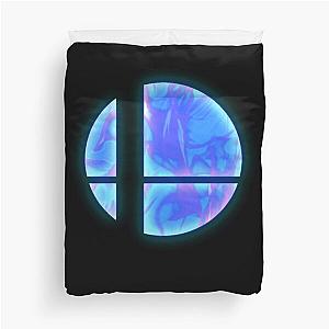 Super smash brothers flaming logo Classic Duvet Cover