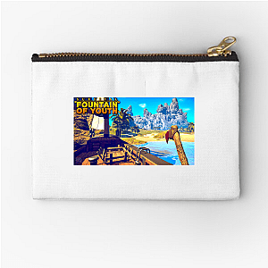 Fountain of Youth Runs Cold Survival Fountain Of Youth Zipper Pouches