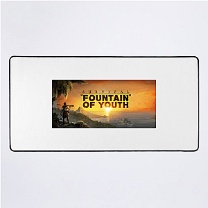 Survive First, Questions Later Survival Fountain Of Youth Mouse Pads