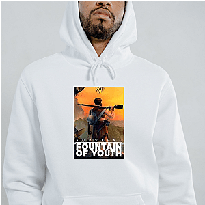 Fountain of Youth or Die Trying Survival Fountain Of Youth Hoodies