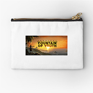 Survive First, Questions Later Survival Fountain Of Youth Zipper Pouches