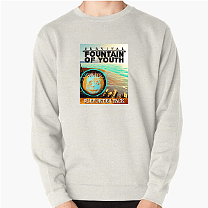 One Sip Away from Freedom Survival Fountain Of Youth Sweatshirts