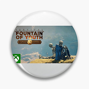 Youth is Earned, Not Given Survival Fountain Of Youth Pins