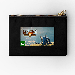 Youth is Earned, Not Given Survival Fountain Of Youth Zipper Pouches
