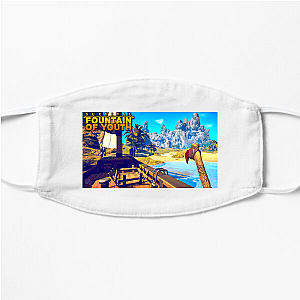 Fountain of Youth Runs Cold Survival Fountain Of Youth Face Masks