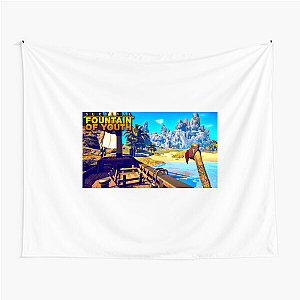 Fountain of Youth Runs Cold Survival Fountain Of Youth Tapestries