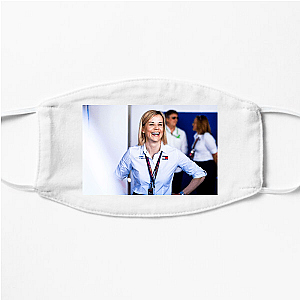 Female Racing Pioneer Susie Wolff Face Masks